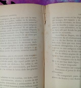 Libro La sociedad japonesa ed 1905