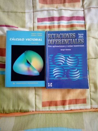 LIBROS CALCULO VECTORIAL ECUACIONES DIFERENCIALES