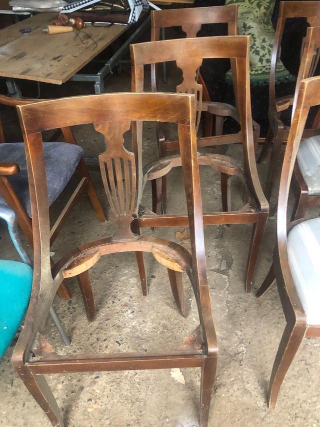 Mesas y sillas vintage