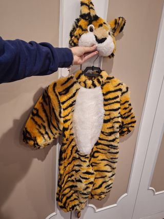 vestito di carnevale tigrotto