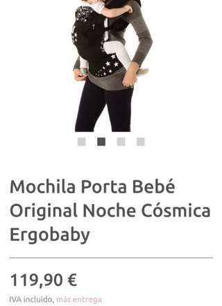 Mochila portabebe ergobaby