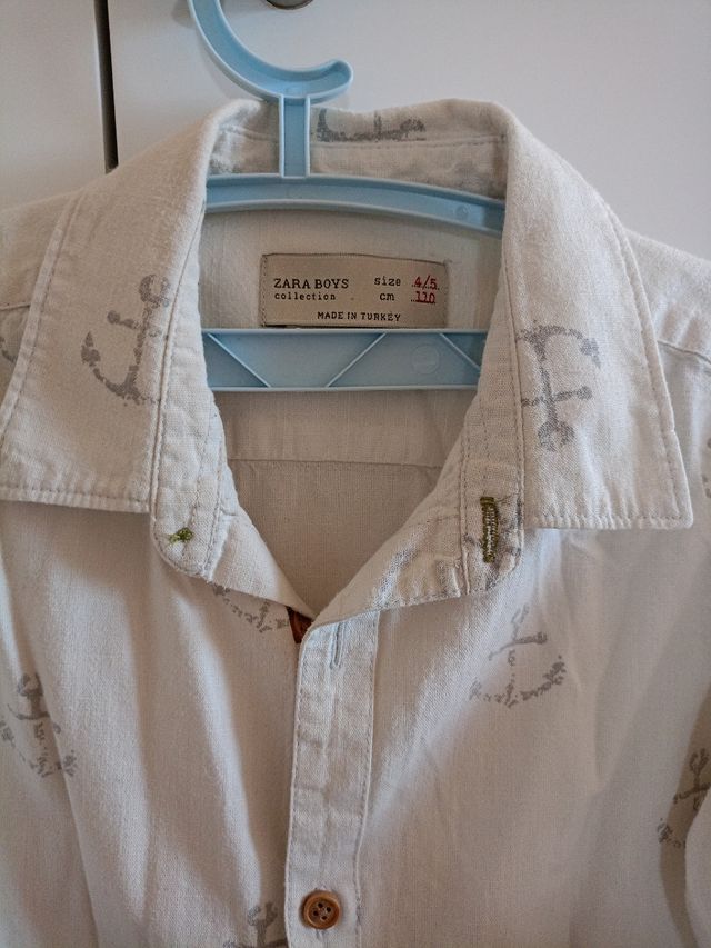 Camisa niño Zara 4-5 años
