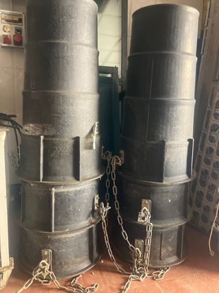 Se alquilan tubos de escombro