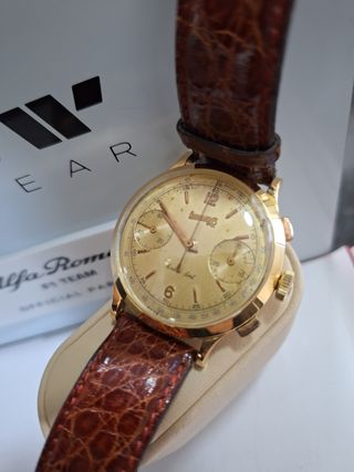 EBERHARD Extra-Fort Chrono Oversize,39mm,Oro 18 KT