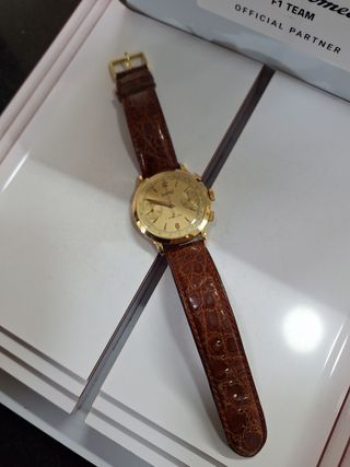 EBERHARD Extra-Fort Chrono Oversize,39mm,Oro 18 KT
