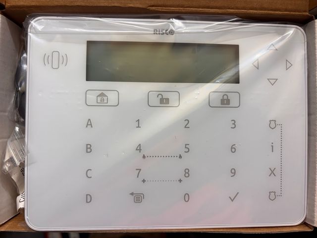 Tastiera Elegant RISCO bianca