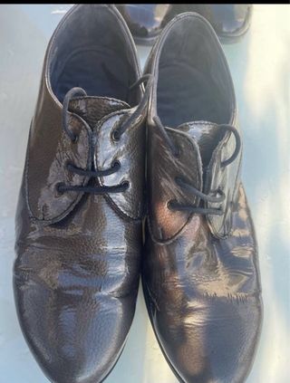  Zapatos charol piel 39