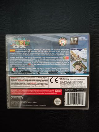 "Super Mario DS" para Nintendo DS sin abrir