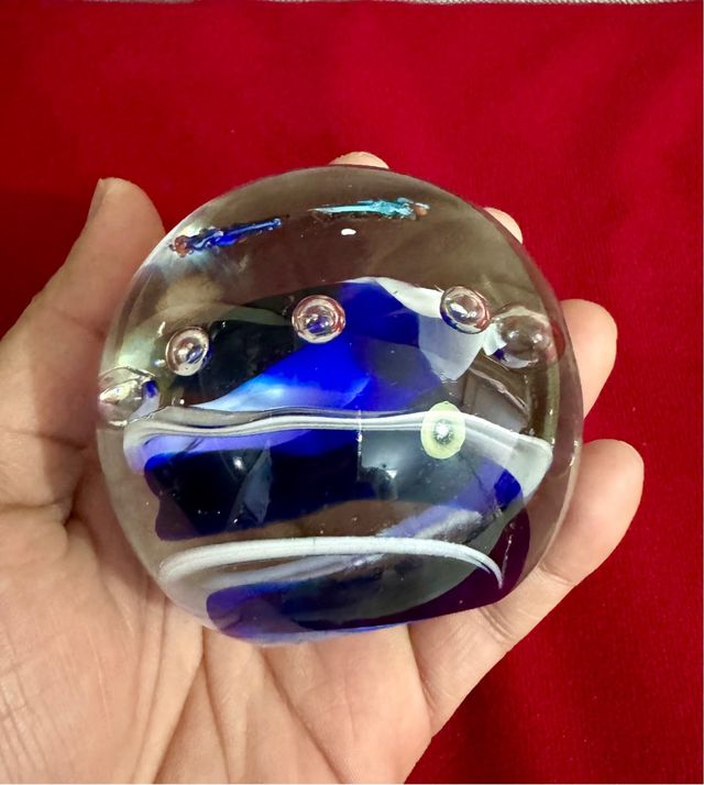 FERMACARTE IN VETRO DI MURANO