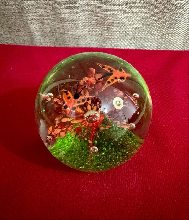 FERMACARTE IN VETRO DI MURANO