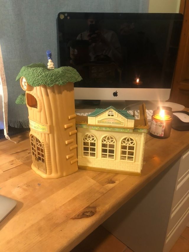 Escuela de sylvanian families