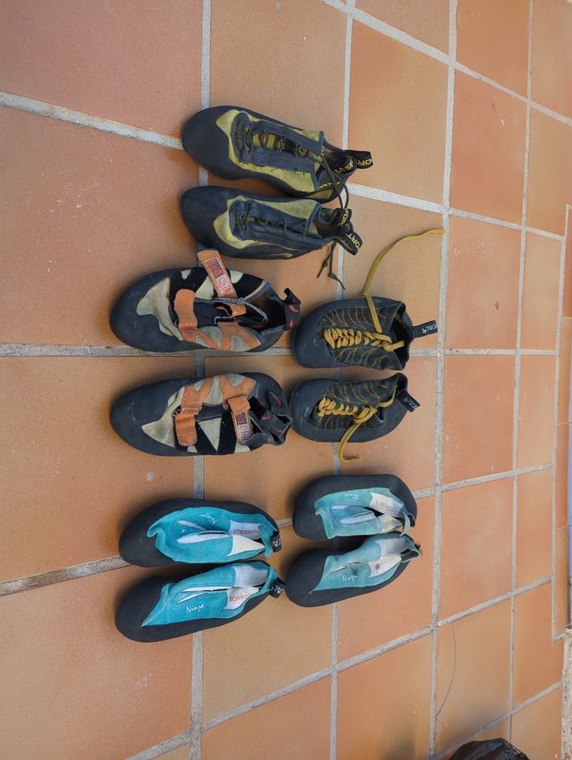 Pies de gato escalada