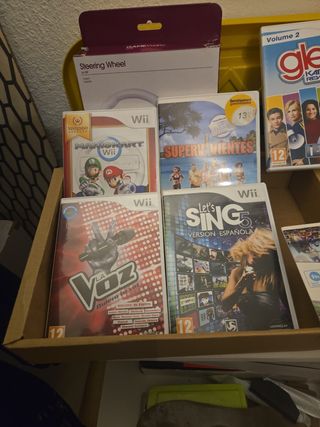  Pack Wii videoconsola ,juegos,mandos
