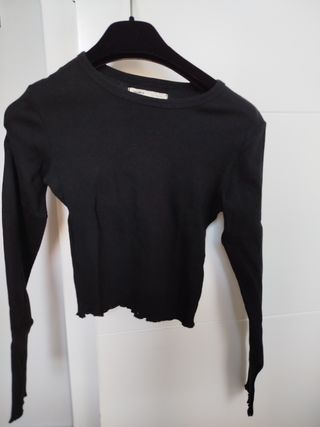 camiseta básica manga larga