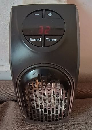 Calefactor portátil eléctrico bajo consumo