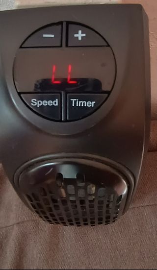 Calefactor portátil eléctrico bajo consumo