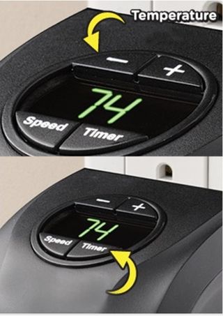 Calefactor portátil eléctrico bajo consumo