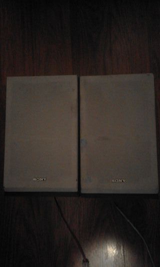 Altavoces minicadena Sony