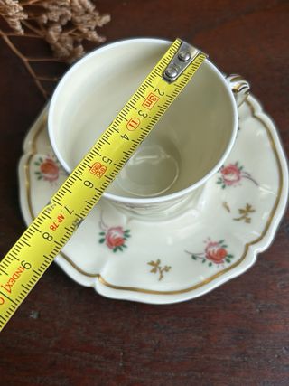 Taza de porcelana Limoges