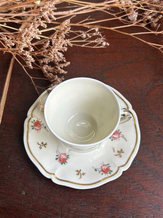 Taza de porcelana Limoges