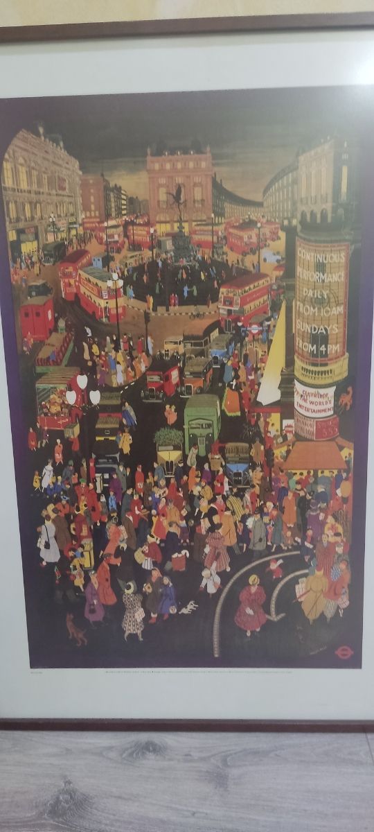 Lamina enmarcada Piccadilly Circus