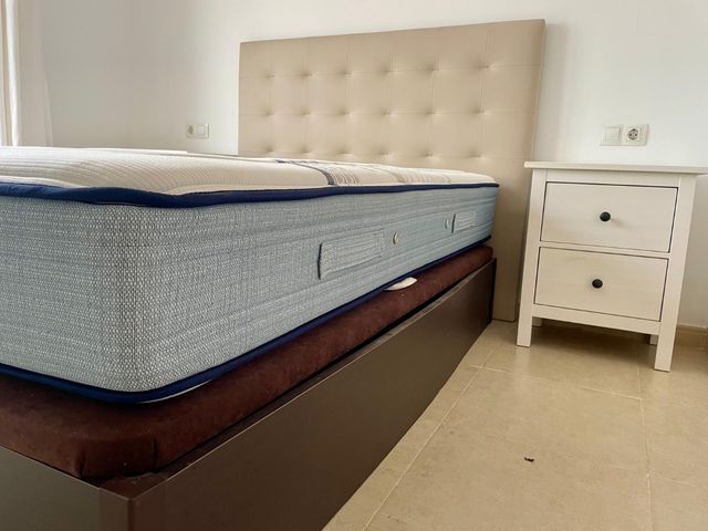 Cabecero de cama 145 cm - color beige