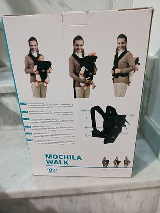 Vendo mochila transporte bebe.