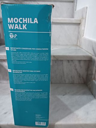 Vendo mochila transporte bebe.