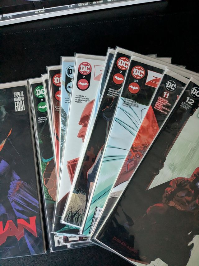Lote cómics batman zdarsky 1-12 ecc