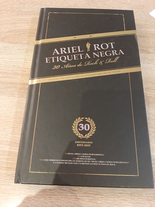 Ariel Rot Etiqueta negra