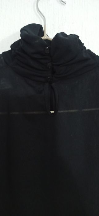 Blusa Zara transparente 