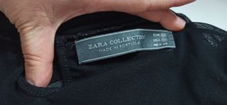 Blusa Zara transparente 