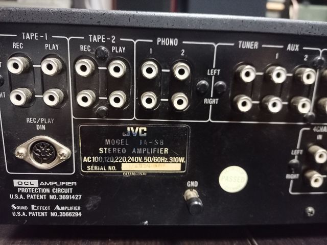 Amplificador JVC JA-S8