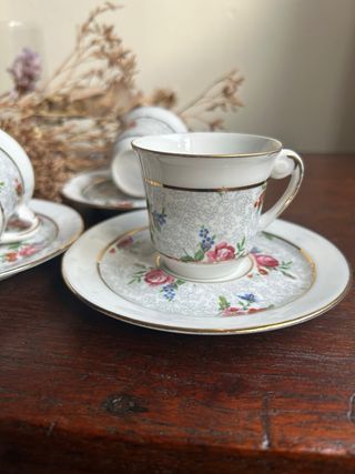Tazas porcelana francesa