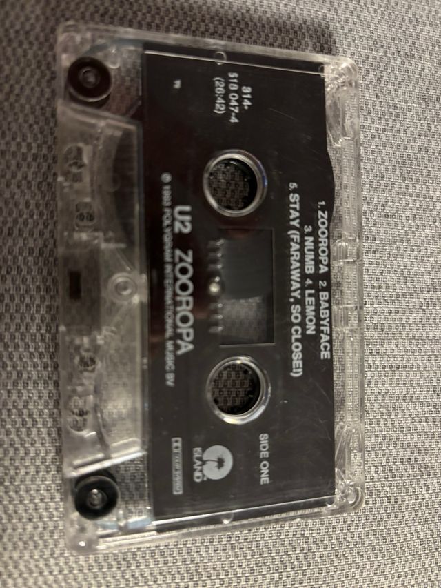 U2 - Zooropa - Cassette 1993 USA
