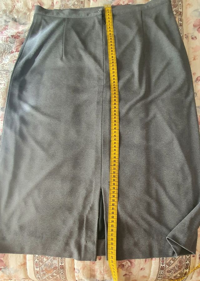 Traje señora gris, tres piezas