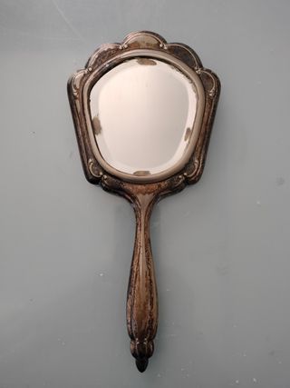 Espejo de mano antiguo