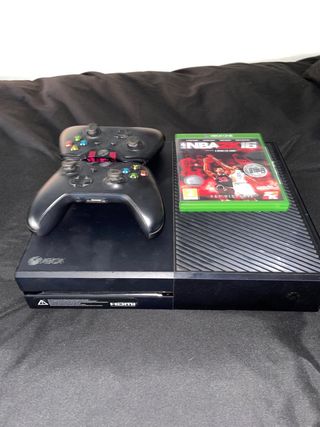 xbox one + juego + mando