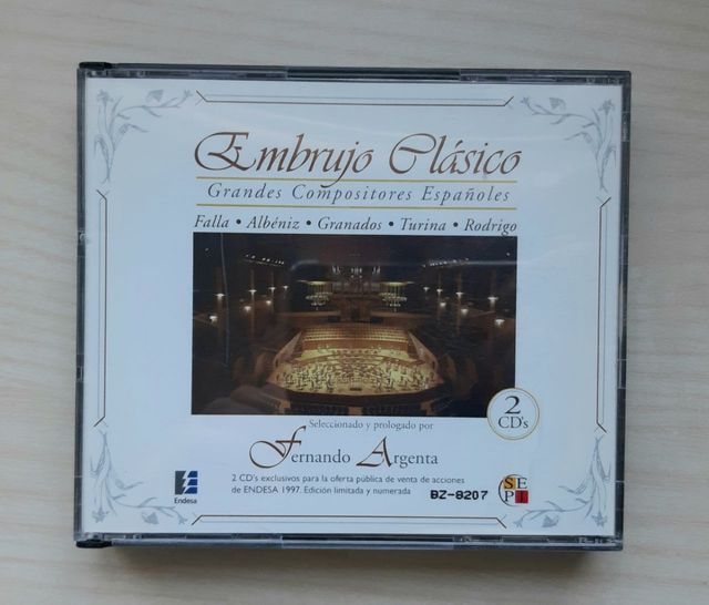 2 CD Embrujo Clásico Grandes Compositores España