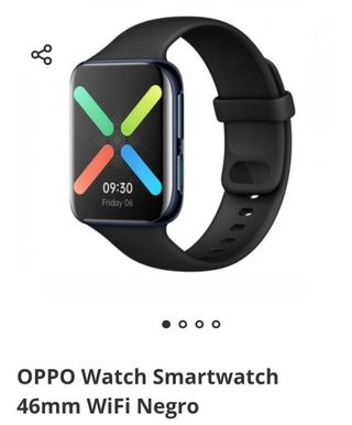 Smartwatch oppo watch 46mm, 21 días bateria