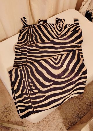 CORTINA CEBRA 95 x 93 TRABILLAS NUEVA