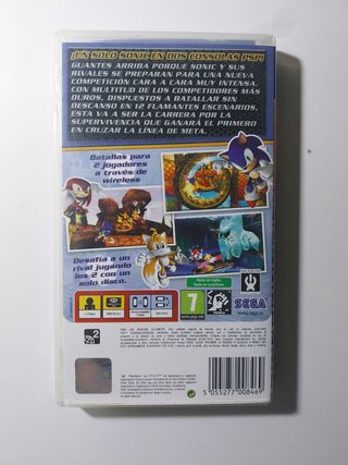 Videojuego Sonic 2 PSP