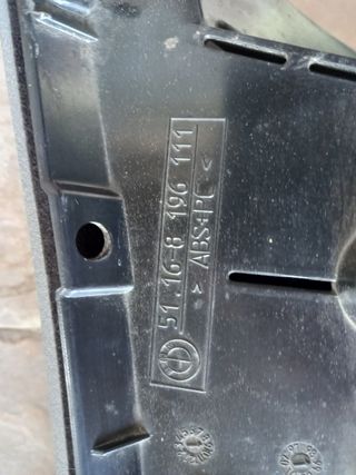 Guantera gris BMW e46 coupe