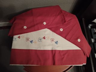 Sábana y dos fundas de almohadas