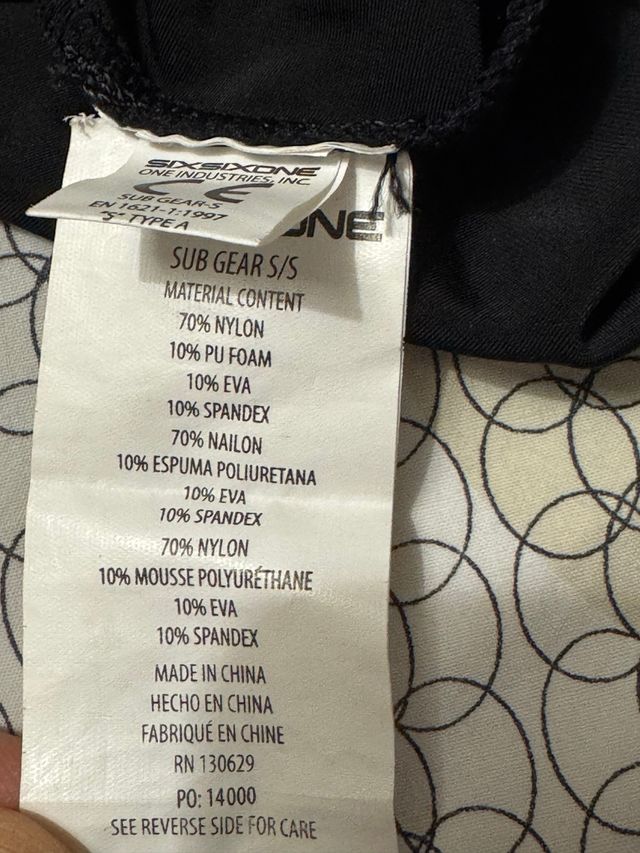 Camiseta manga corta proteccion Sixsixone Sub G