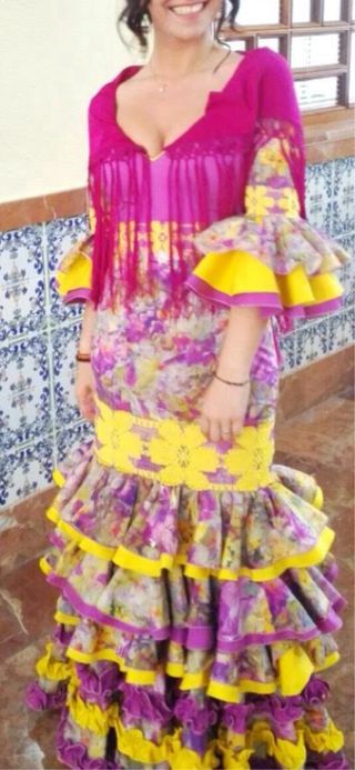 Vestido flamenca feria