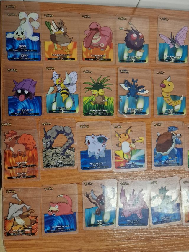 Lote 60 laminecard pokemon