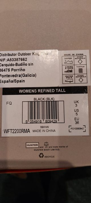 Botas Hunter