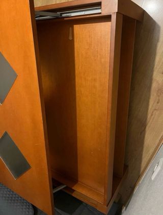 Mesa de centro elevable en madera