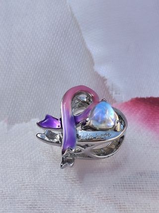 Charm lazos rosa contra el cancer varios modelos